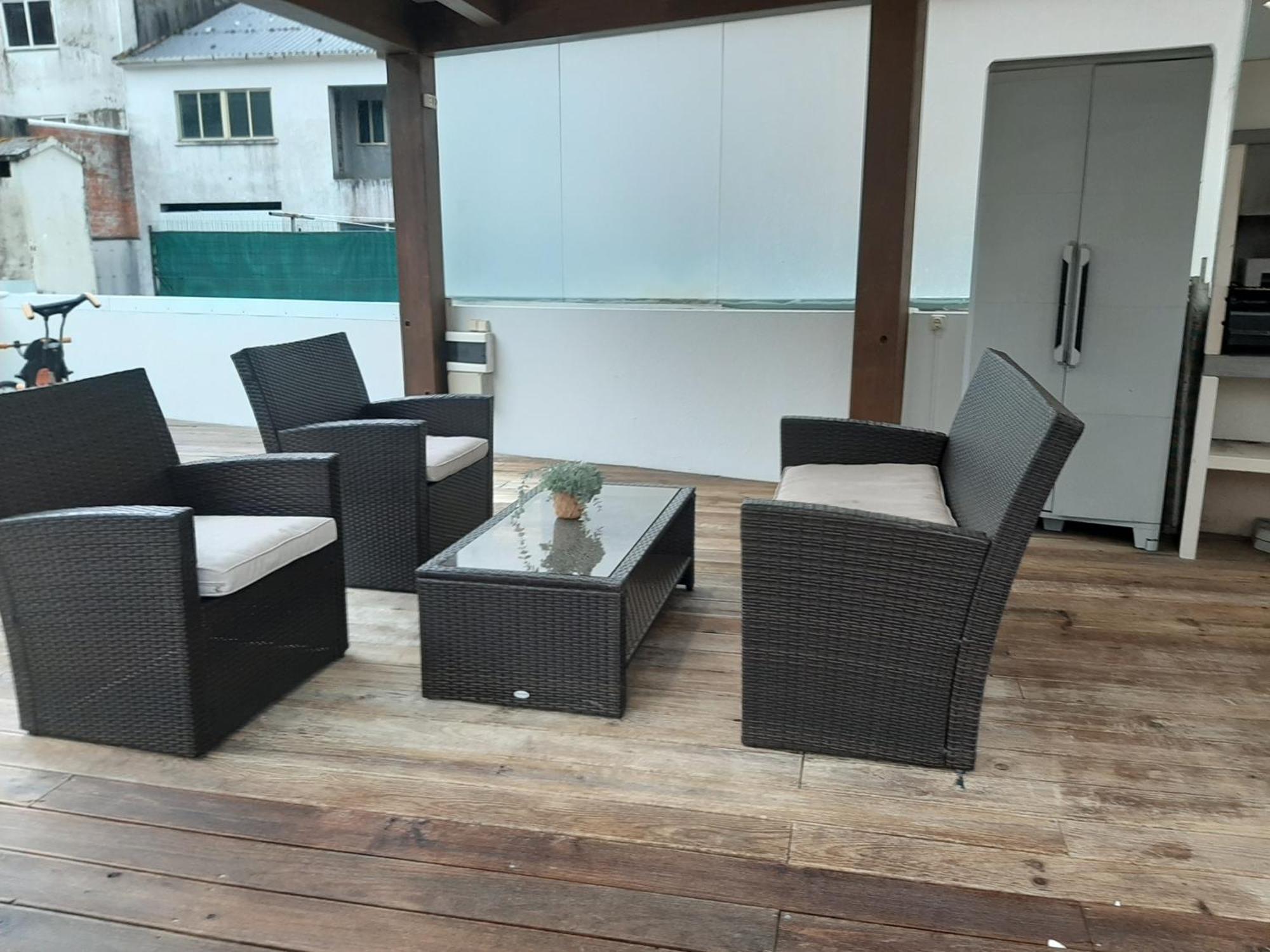 Ferienwohnung Gran Piso En Negreira Exterior foto