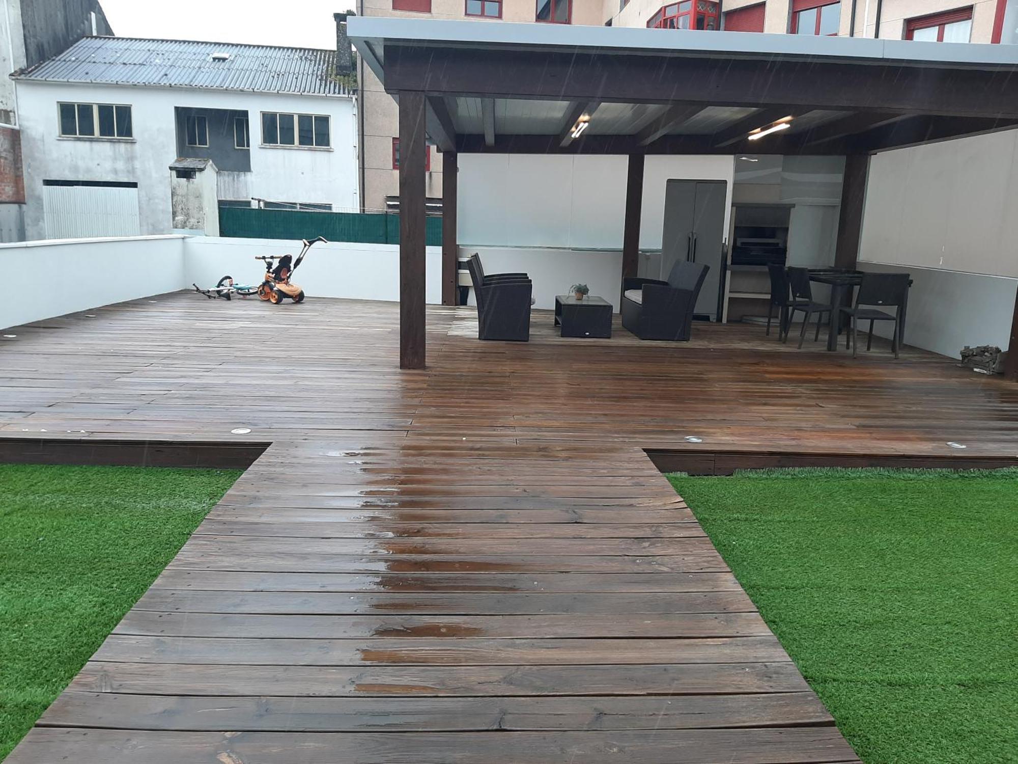 Ferienwohnung Gran Piso En Negreira Exterior foto